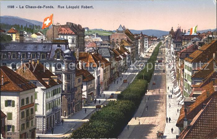 La Chaux-de-Fonds Rue Leopold Robert
