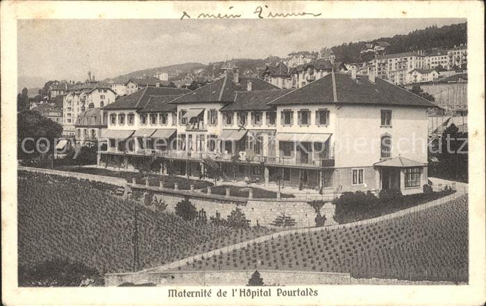 Neuchatel NE Maternite de l Hopital Pourtales