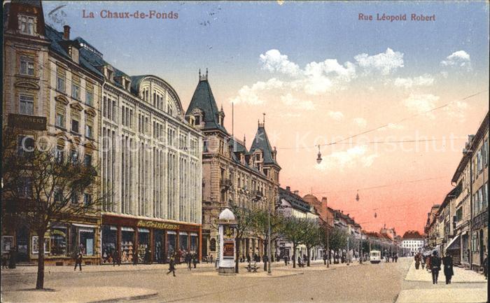 La Chaux-de-Fonds Rue Leopold Robert