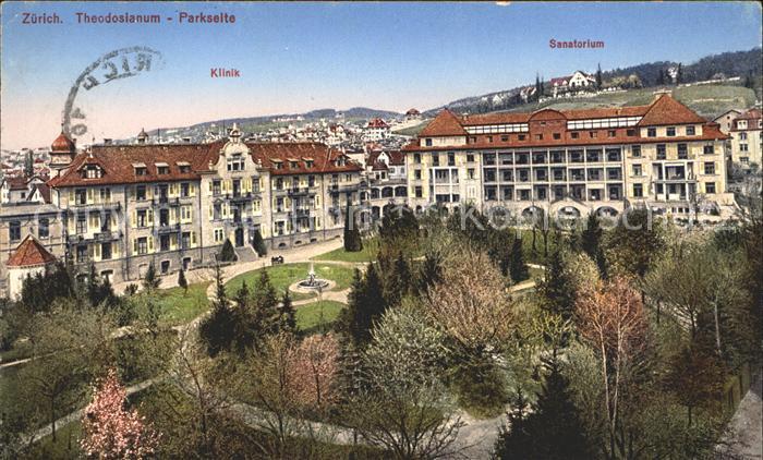 Zuerich Theodosianum Parkseite Klinik Sanatorium