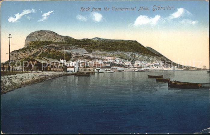 Gibraltar Rock from the Commercial Mole