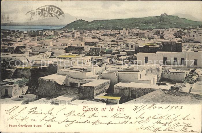 Tunis Vue generale et le Lac