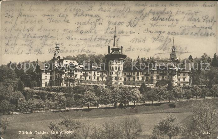 Zuerich Dolder Grandhotel