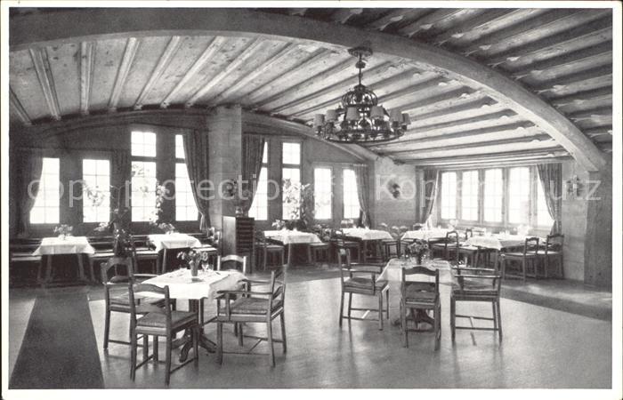 Zuerich Gesellschaftshaus zum Rueden Restaurant Tea Room Gotischer Saal