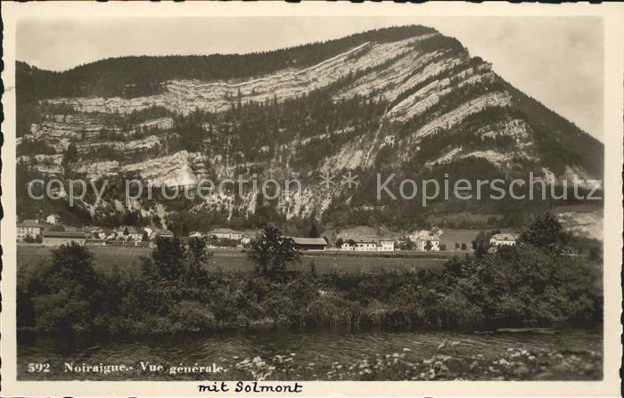 Noiraigue Vue generale