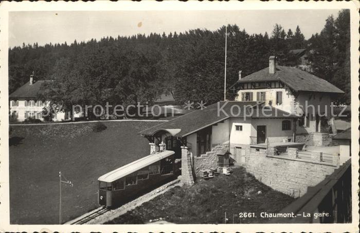 Chaumont NE La Gare Bahnhof