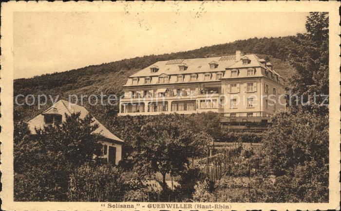 Guebwiller Haut Rhin Elsass Clinique privee Dr. Meyer Privatklinik