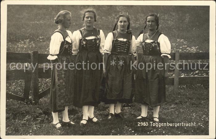 Trachten Schweiz Toggenburger Tracht