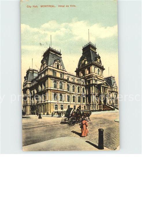 Montreal Quebec Hotel de Ville City Hall