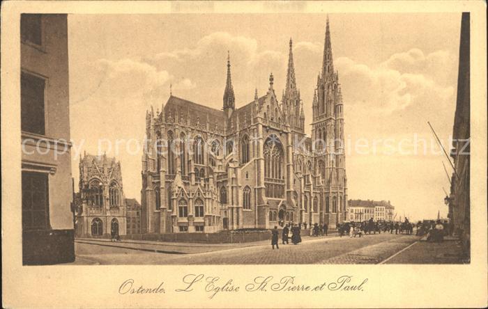 Ostende Oostende Eglise St Pierre et Paul