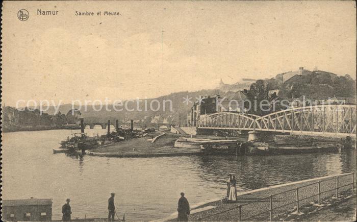 Namur Wallonie Sambre et Meuse Pont