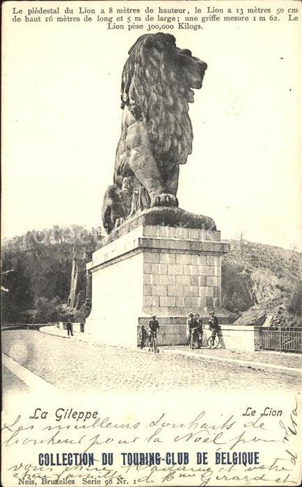La Gileppe Le Lion Monument Collection du Touring Club de Belgique