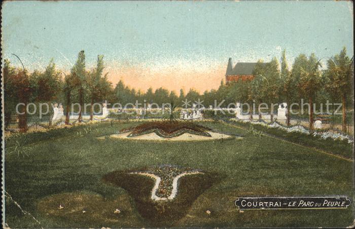 Courtrai KORTRIJK Flandre Belgie Parc du Peuple