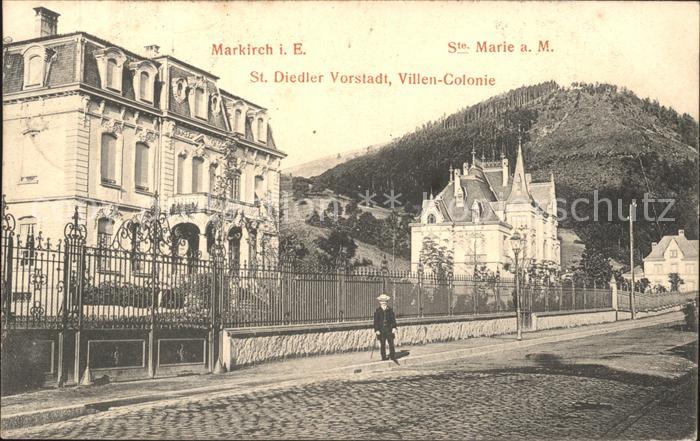 Markirch St Diedler Vorstadt Villen Colonie