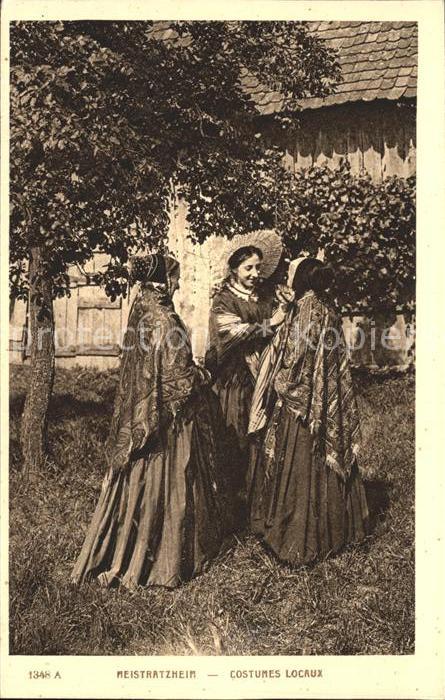 Meistratzheim Costumes Locaux Trachten