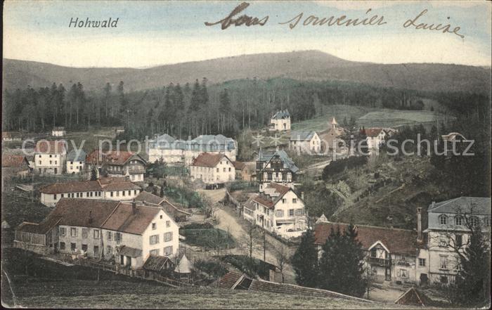Hohwald Le Teilansicht Panorama