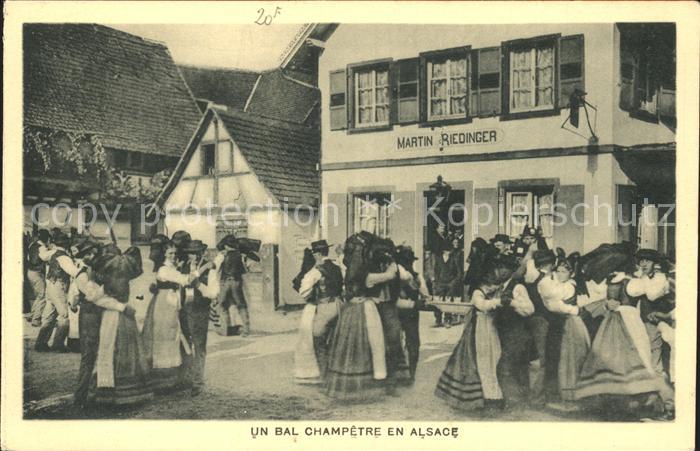 Hoerdt Un Bal Champetre Fete au village Tanz