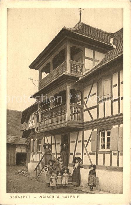 Berstett Maison a Galerie Fachwerkhaus