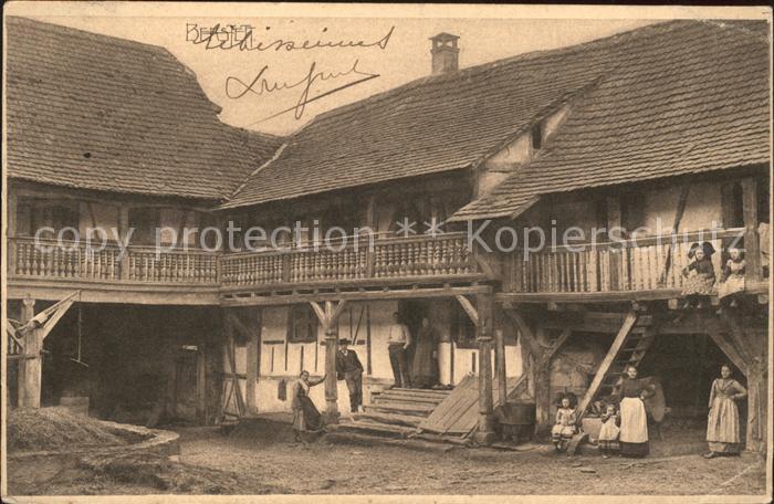 Berstett Innenhof Bauernhof