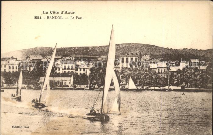 Bandol Le Port Bateau a voile Cote d Azur