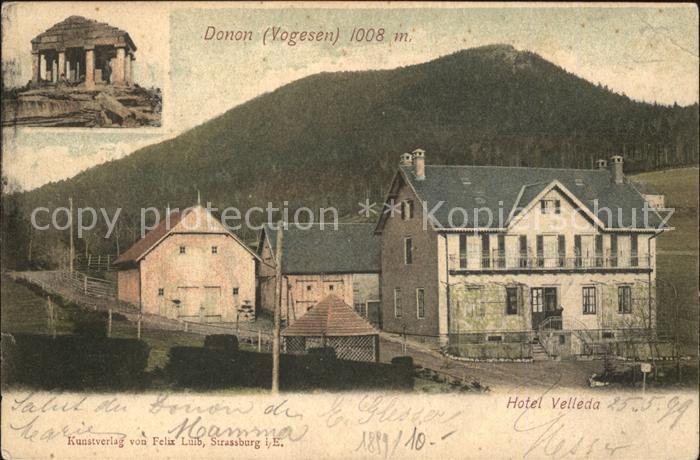 Donon Hotel Velleda Temple Musee