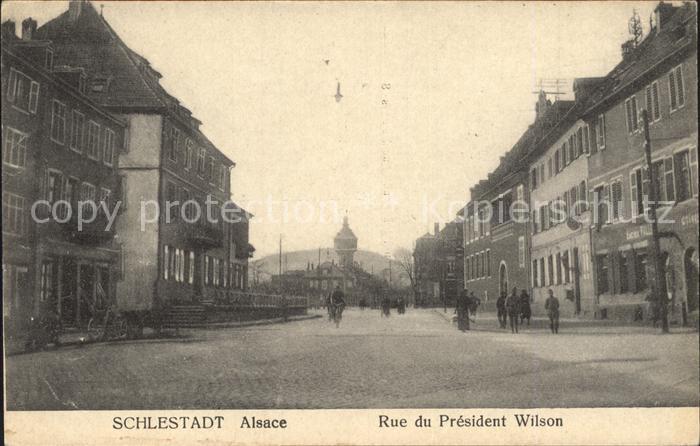 Schlestadt Rue du President Wilson
