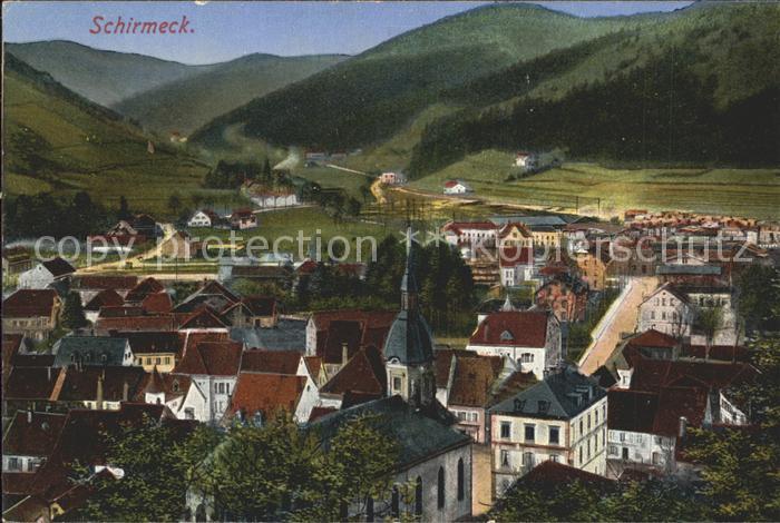 Schirmeck Panorama Vogesen