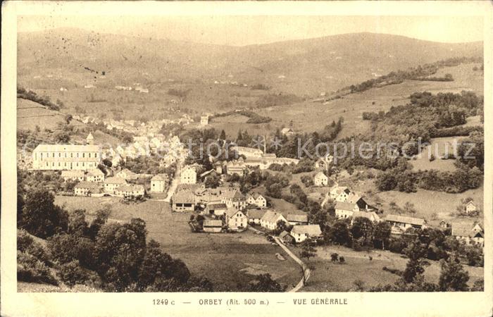 Orbey Haut Rhin Vue generale