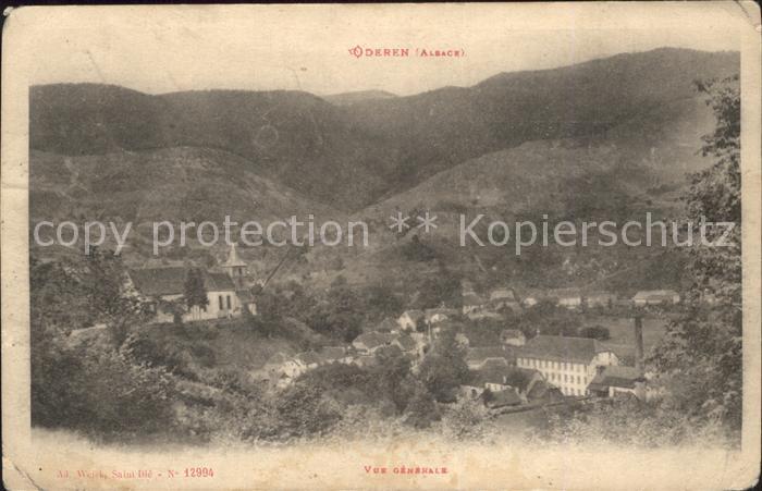 Oderen Haut Rhin Vue generale