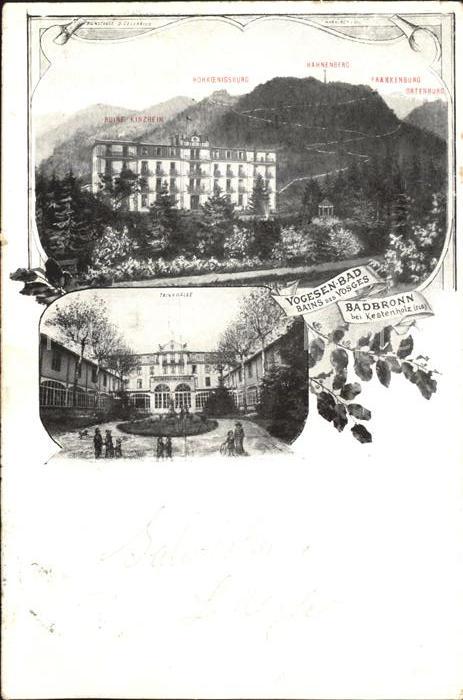 Badbronn Elsass Vogesenbad Trinkhalle Bains des Vosges