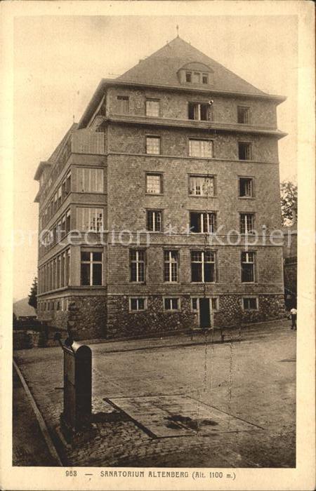 Altenberg Elsass Sanatorium