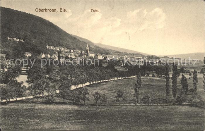 Oberbronn Bas Rhin Elsass Totalansicht Vue generale