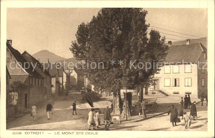 Ottrott Vue partielle Mont Sainte Odile Collection l'Alsace