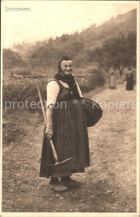 Sondernach Haut-Rhin Bauersfrau