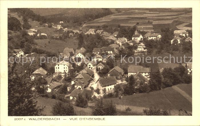 Waldersbach Vue d ensemble Collection Les beaux sites de France