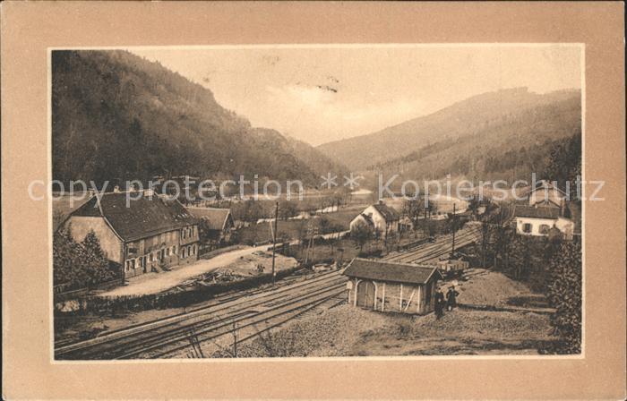 Zabern Saverne Panorama Zorntal Eisenbahn