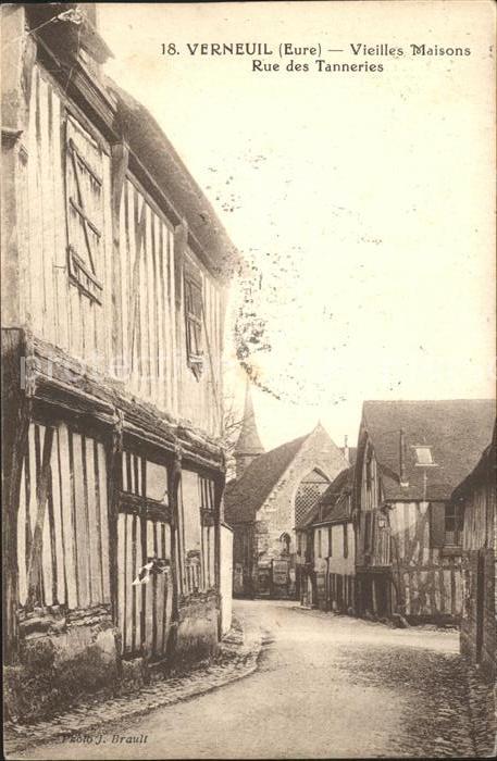 Verneuil-sur-Avre Vieilles Maisons Rue des Tanneries