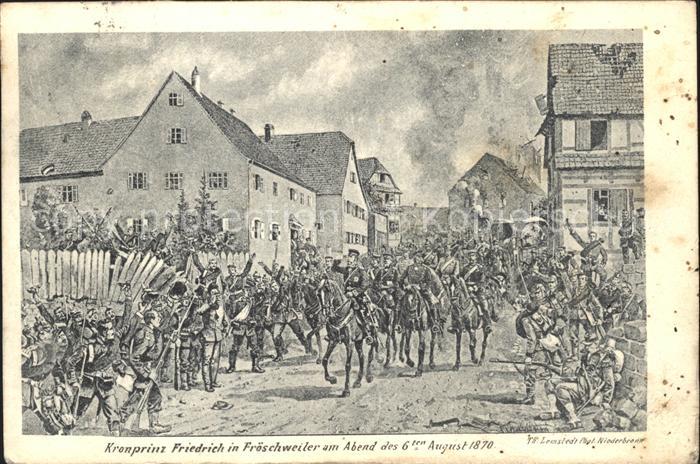 Froeschweiler Kronprinz Friedrich August 1870