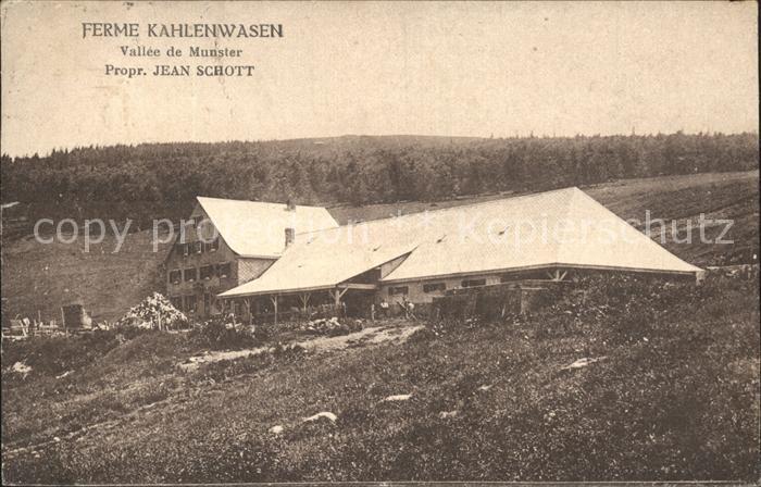 Vallee de Munster Ferme Kahlenwasen