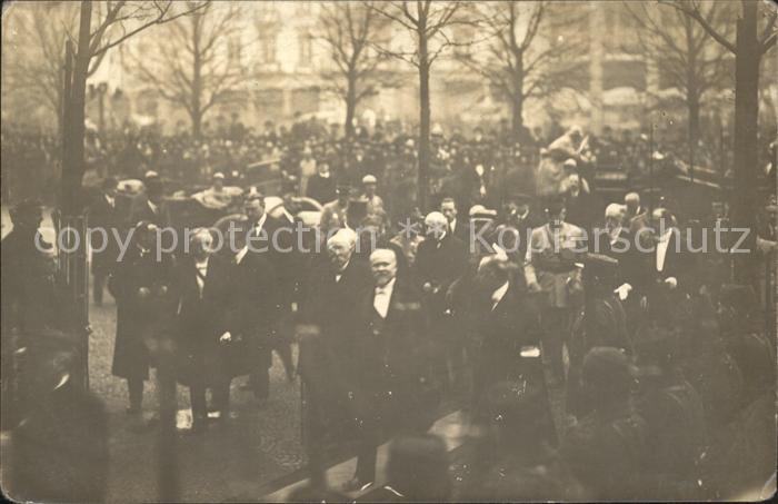 Strasbourg Alsace President Poincare et Clemenceau