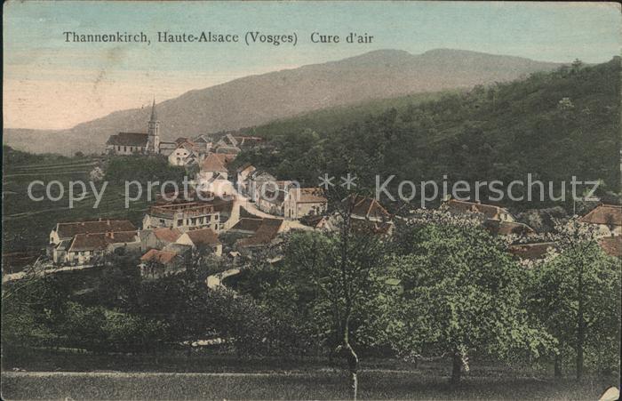 Thannenkirch Vue generale Village Cure d air