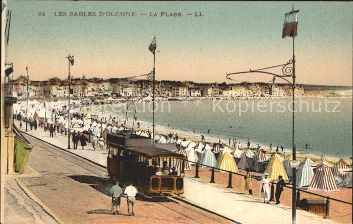 Les Sables-d Olonne La Plage Tram