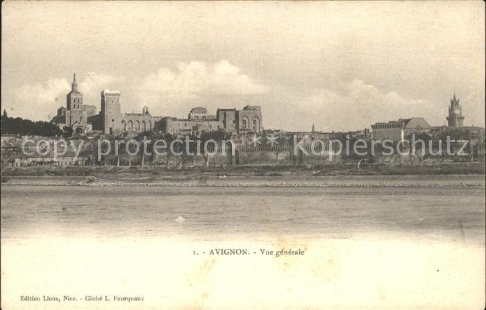 Avignon Vaucluse Vue generale