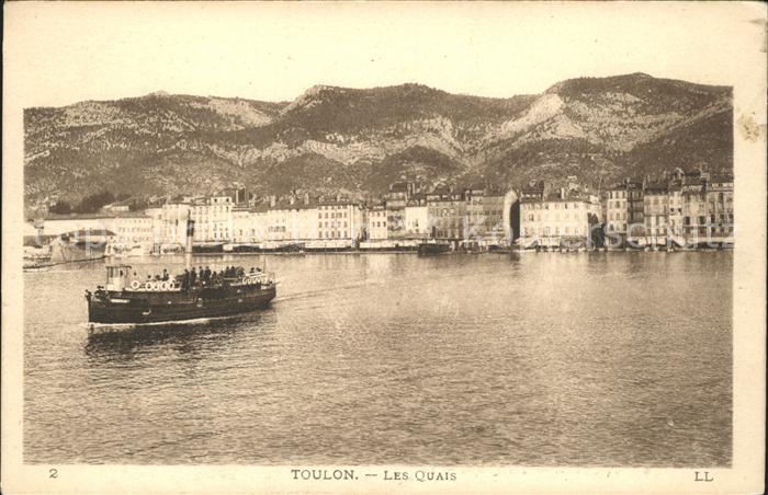 Toulon Var Les Quais Bateau Cote d Azur
