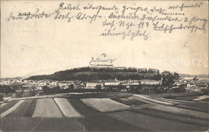 Bitsch Lothringen Panorama