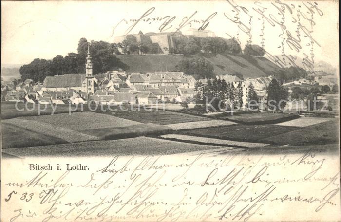 Bitsch Lothringen Gesamtansicht