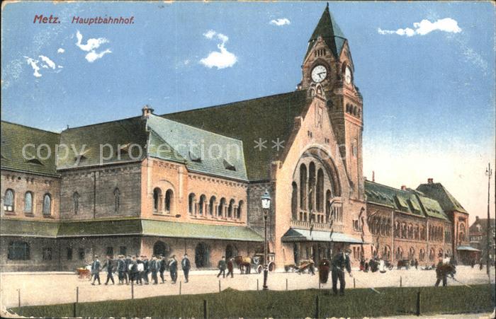 Metz  57 Moselle Hauptbahnhof Gare