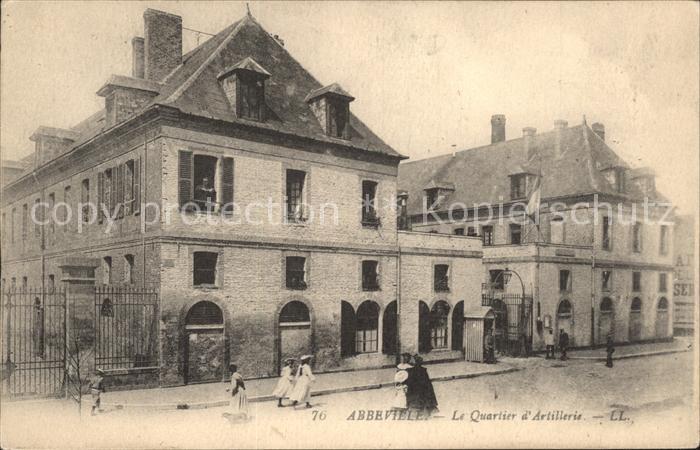 Abbeville 80 Somme Quartier d Artillerie