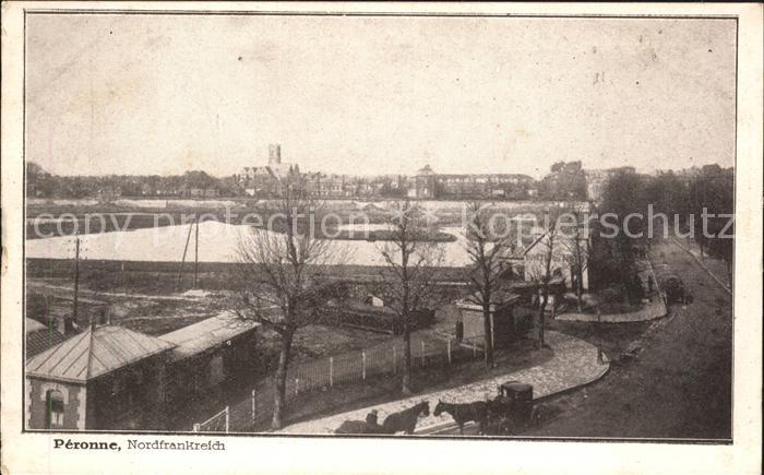 Peronne 80 Somme Vue panoramique