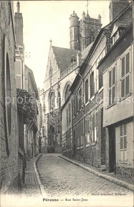 Peronne 80 Somme Rue Saint Jean
